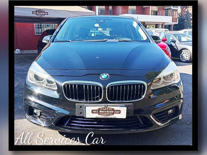 Usata BMW 218 Active Tourer Advantage 150 CV (110 kW) 2014 Nero Monovolume