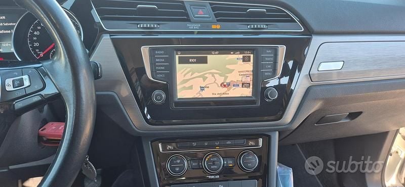 Usata VW Touran Business 110 CV (80 kW) 2016 Bianco Monovolume
