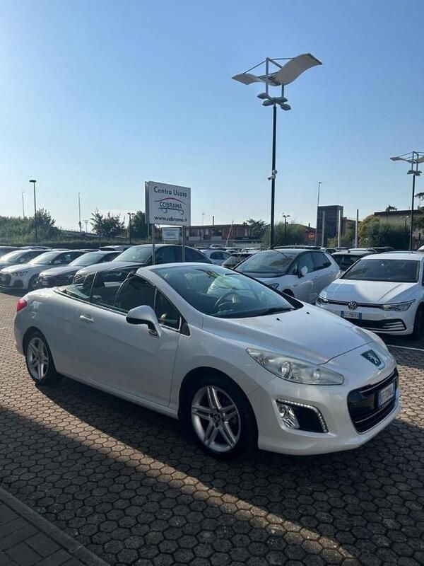 Usata Peugeot 308 CC Allure 120 CV (88 kW) 2011 Bianco Cabrio