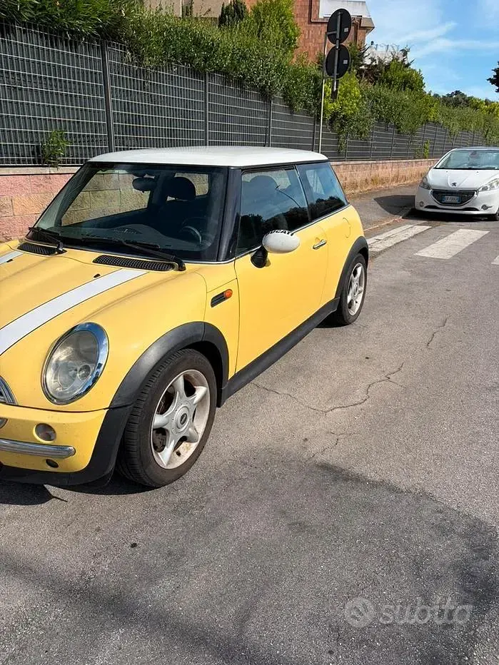 Usata Mini One D 75 CV (55 kW) 2004 Giallo Utilitaria