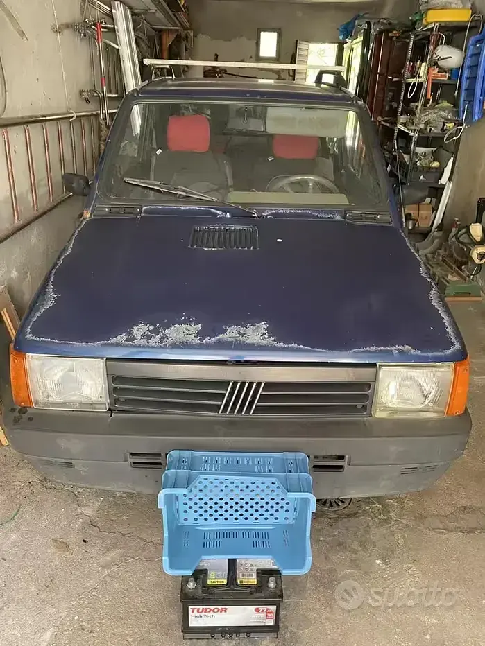 Usata Fiat Panda 39 CV (28 kW) 1998 Bluazzurro Utilitaria