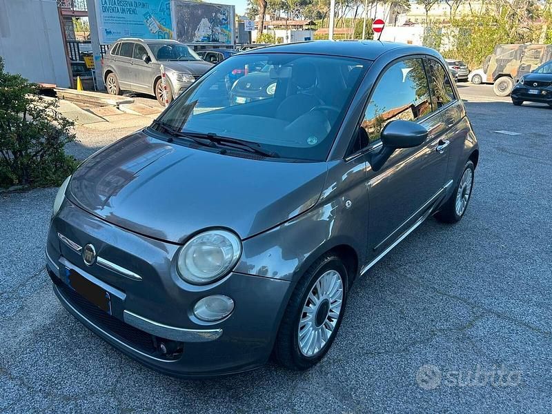 Usata Fiat 500 Lounge 95 CV (69 kW) 2012 Grigio Berlina