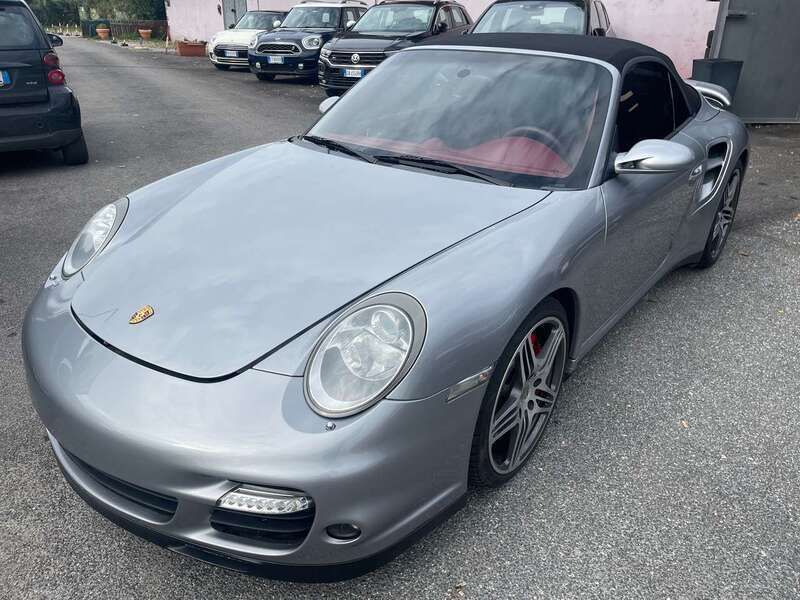 Usata Porsche 997 480 CV (353 kW) 2007 Argento Cabrio