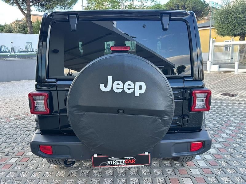 Usata Jeep Wrangler Sahara 200 CV (147 kW) 2020 Nero SUV