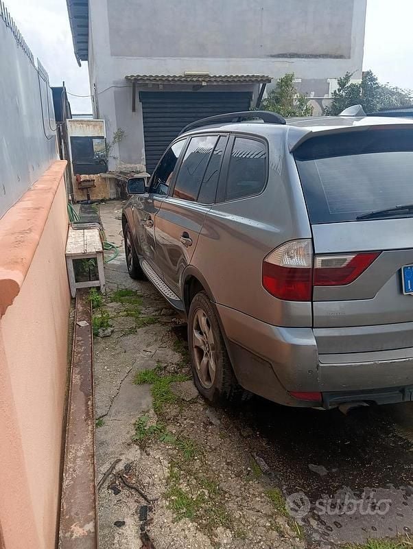 Usata BMW X3 Efficient Dynamics 177 CV (130 kW) 2009 Grigio SUV