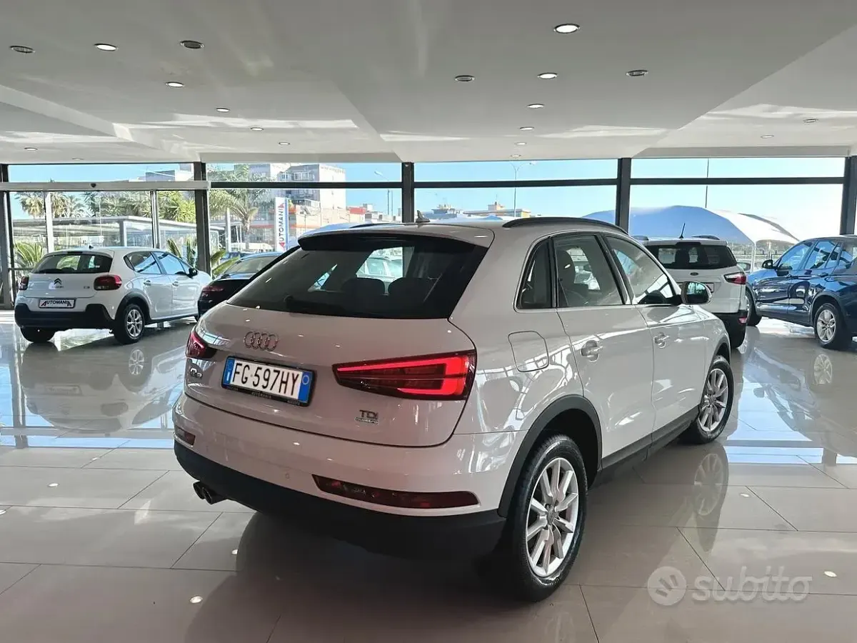 Usata Audi Q3 Advanced Plus 150 CV (110 kW) 2017 Bianco SUV