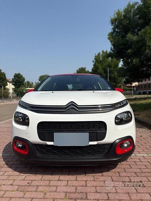 Usata Citroën C3 Feel 2019 Bianco Utilitaria
