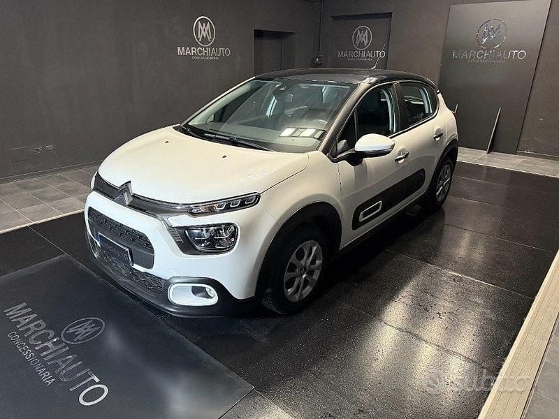 Usata Citroën C3 PureTech 110 CV (80 kW) 2022 Bianco(met.) Utilitaria