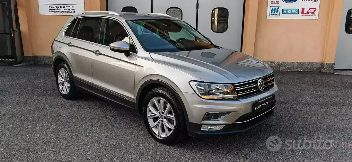 Usata VW Tiguan 150 CV (110 kW) 2016 Marrone SUV