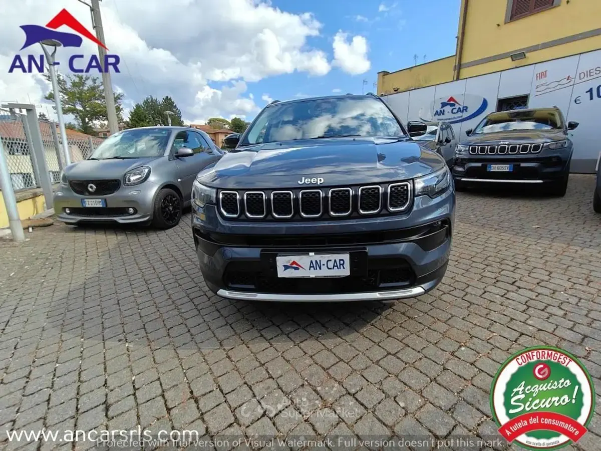 Usata Jeep Compass 131 CV (96 kW) 2022 Arancione SUV