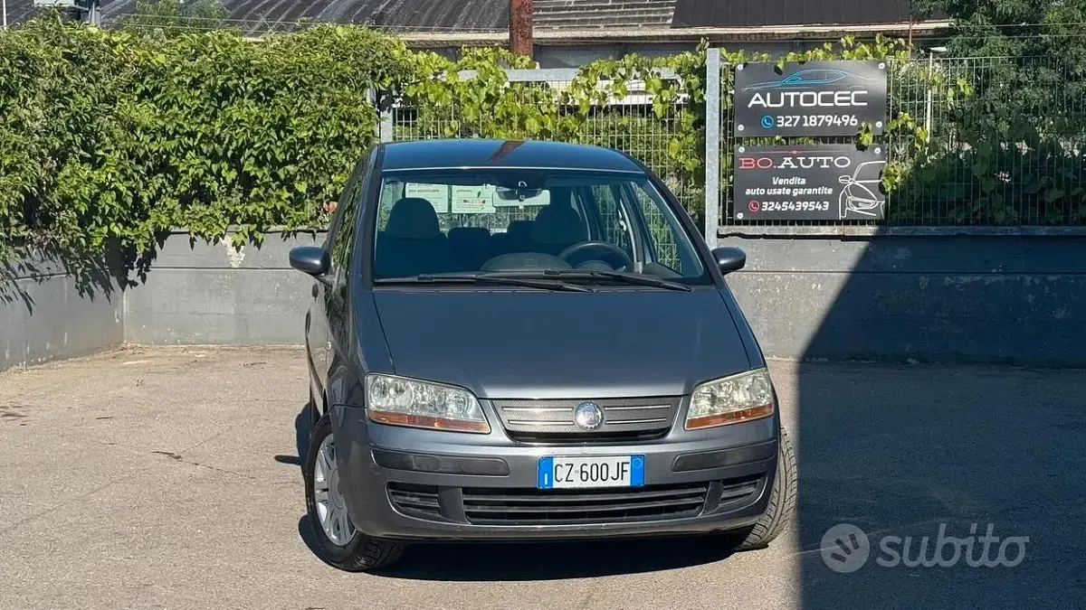 Usata Fiat Idea Dynamic 95 CV (69 kW) 2006 Monovolume