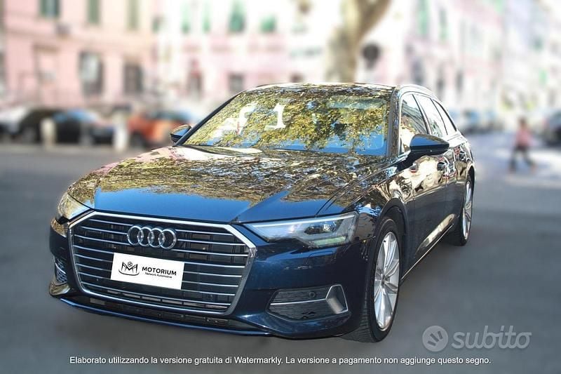 Usata Audi A6 Business 231 CV (169 kW) 2019 Blu Station wagon