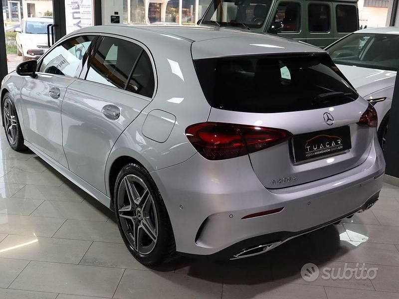 Usata Mercedes A200 AMG Line Premium 150 CV (110 kW) 2023 Grigio Berlina
