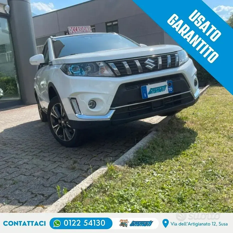 Usata Suzuki Vitara 140 CV (102 kW) 2019 Bianco SUV