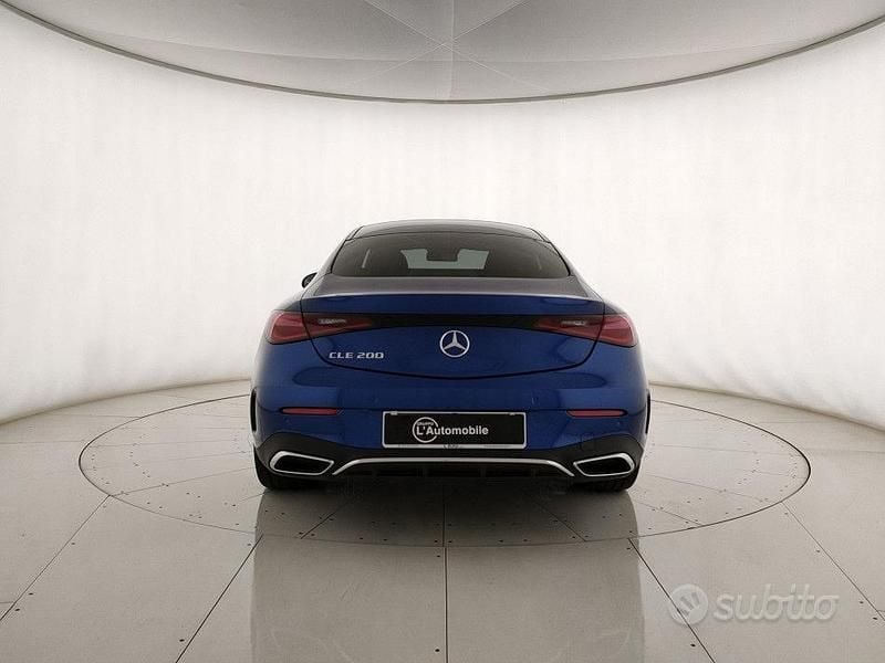 Usata Mercedes CLE200 AMG Line Premium Plus 2024 Blu Coupé