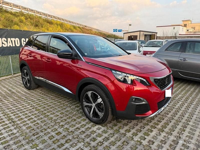 Usata Peugeot 3008 GT-line 130 CV (95 kW) 2019 Rosso SUV
