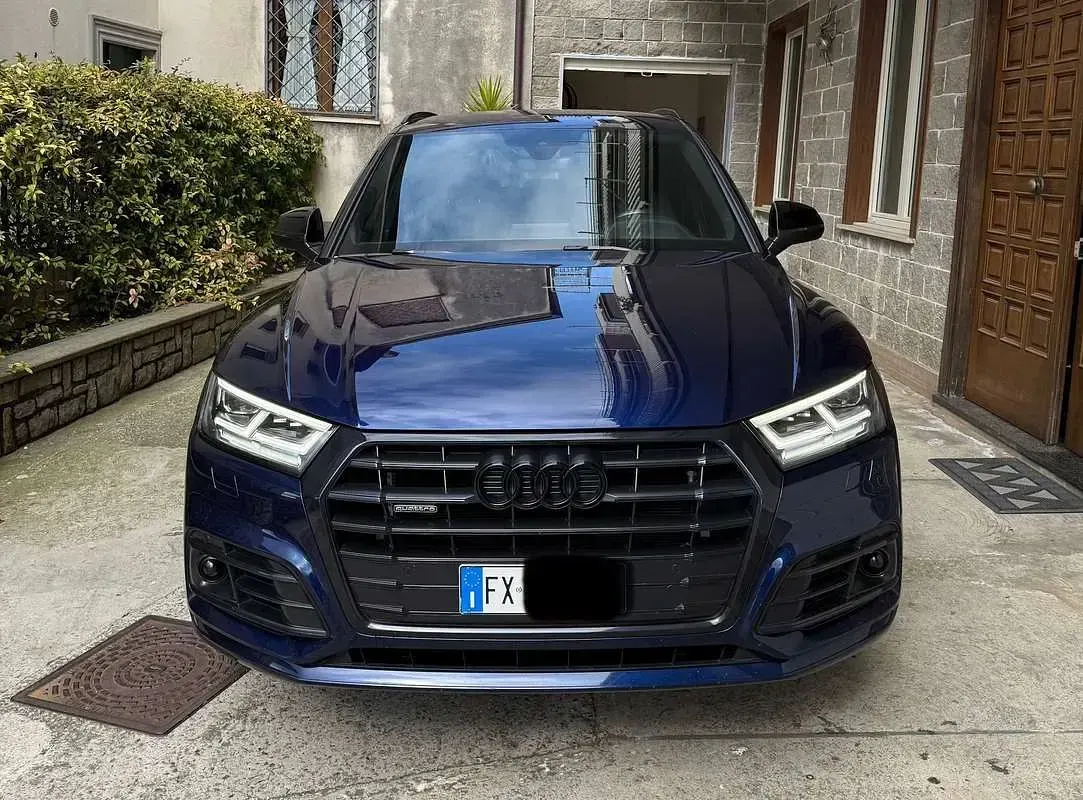 Usata Audi Q5 S-line plus 190 CV (139 kW) 2019 Blu/azzurro SUV