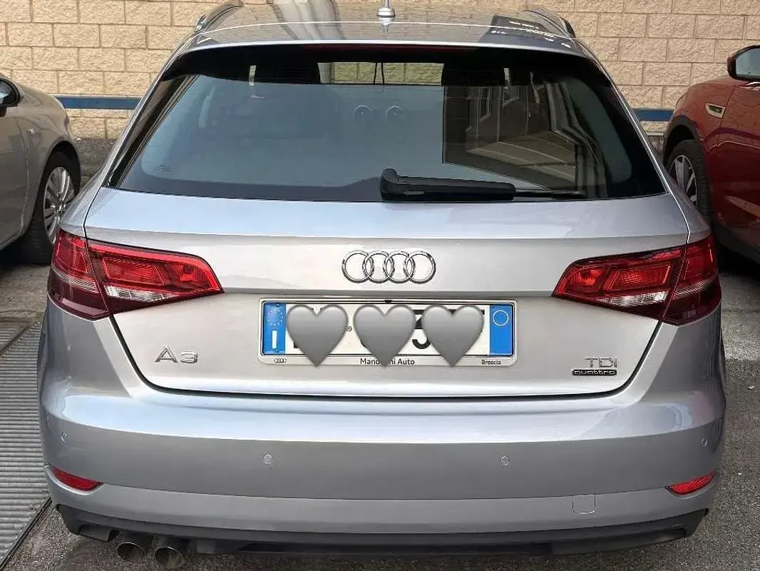 Usata Audi A3 184 CV (135 kW) 2016 Argento Station wagon