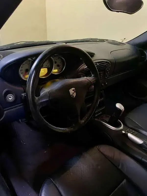 Usata Porsche 986 Boxster 252 CV (185 kW) 2001 Blu/azzurro Cabrio