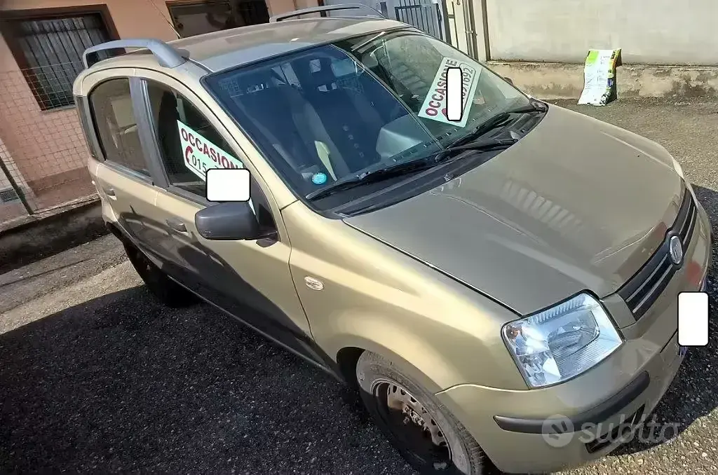 Usata Fiat Panda Dynamic 60 CV (44 kW) 2008 Marrone Utilitaria