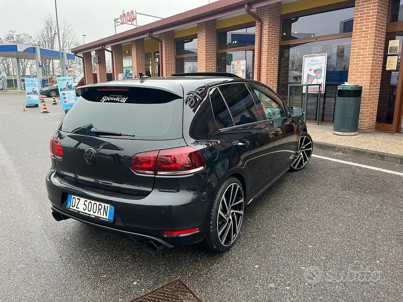 Usata VW Golf VI GTD 170 CV (125 kW) 2010 Nero Utilitaria