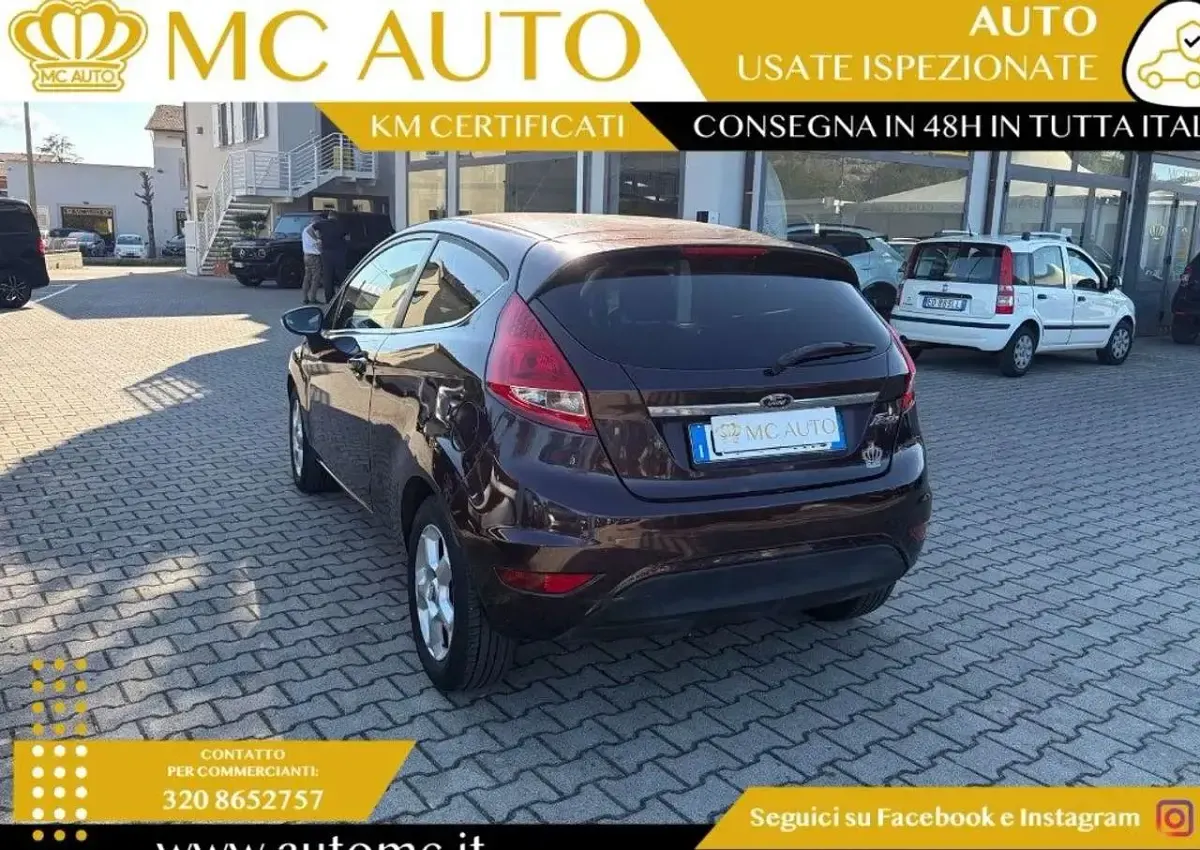 Usata Ford Fiesta Titanium 97 CV (71 kW) 2010 Bordeaux Utilitaria