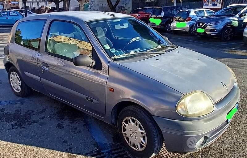 Usata Renault Clio II 1998 Grigio Utilitaria