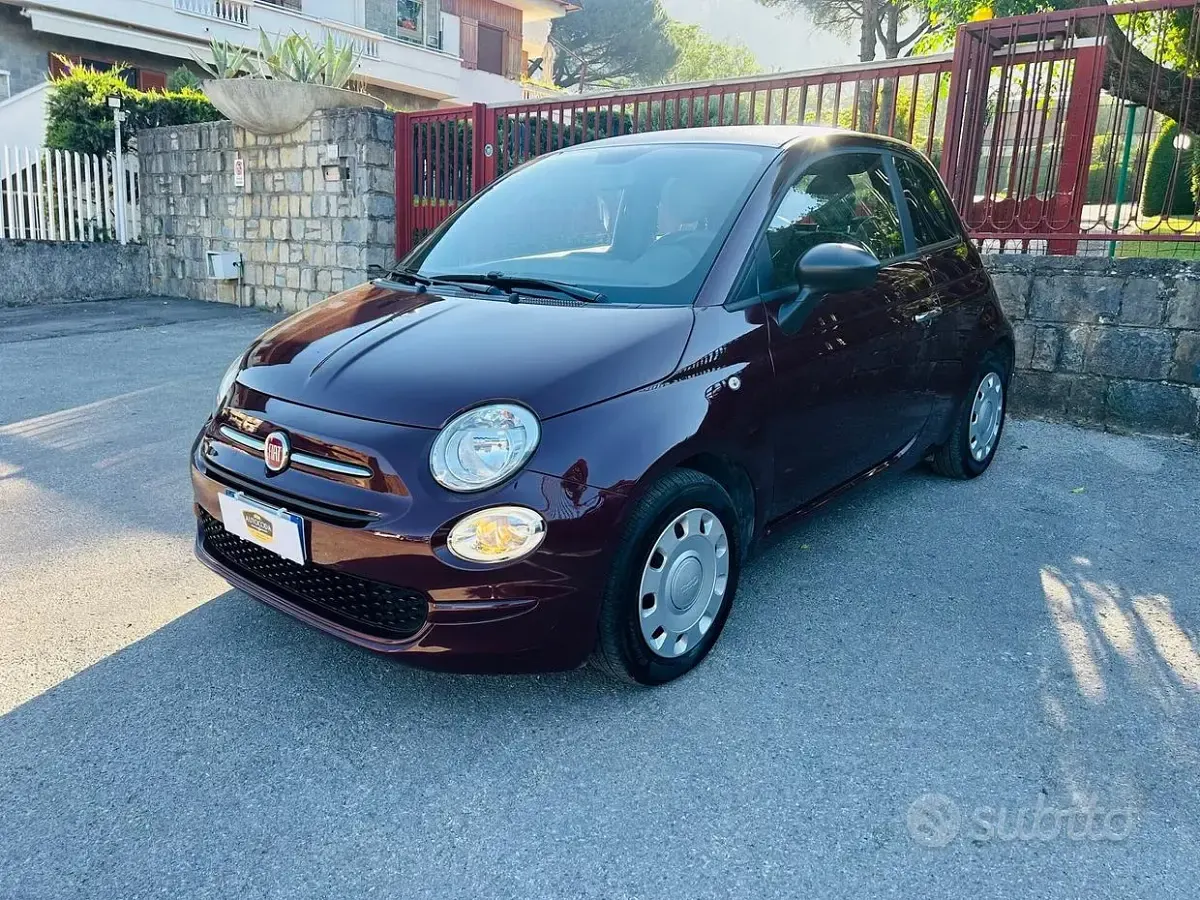 Usata Fiat 500 Pop 69 CV (50 kW) 2019 Marrone Berlina