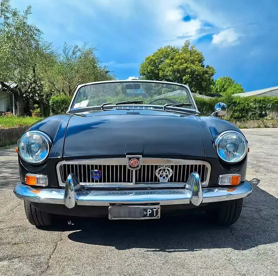 Usata MG B 105 CV (77 kW) 1960 Nero Cabrio