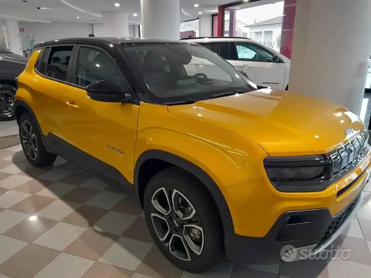 Usata Jeep Avenger EV Summit 11 kW (15 CV) 2023 Giallo SUV