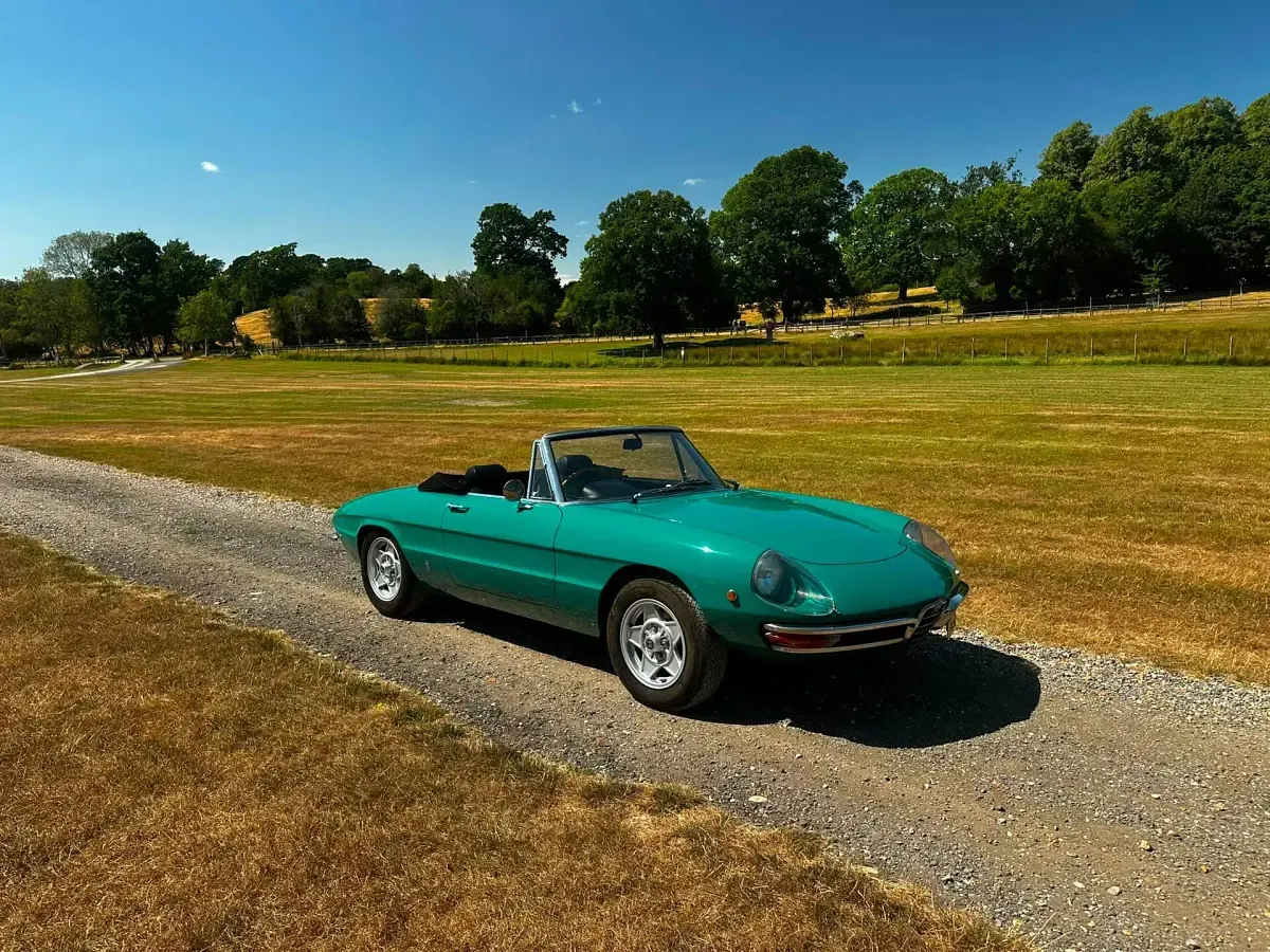 Usata Alfa Romeo Spider 118 CV (86 kW) 1969 Verde Cabrio