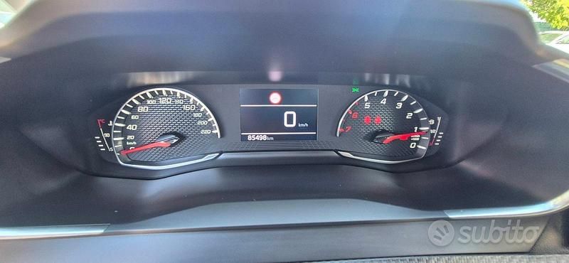 Usata Peugeot 208 Active 75 CV (55 kW) 2022 Nero Utilitaria
