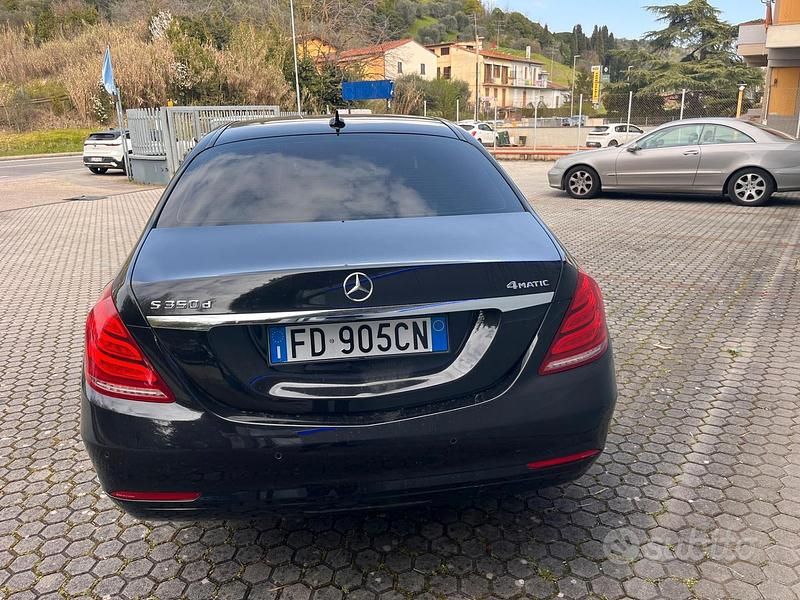 Usata Mercedes S350 Premium 258 CV (189 kW) 2016 Nero Berlina