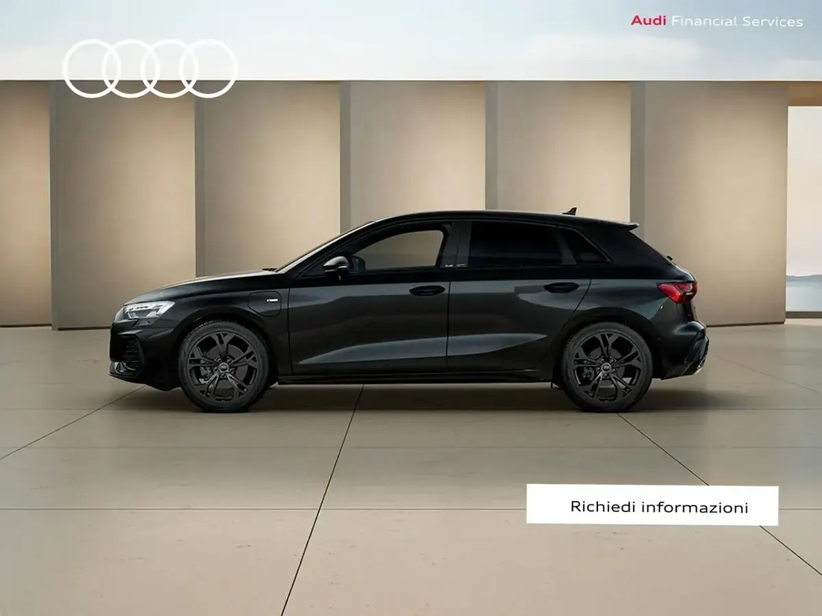 Nuova Audi A3 S-Line 204 CV (150 kW) 2026 Nero Berlina