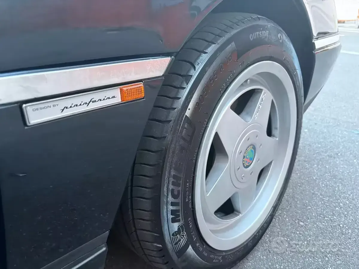 Usata Alfa Romeo 164 Super 201 CV (147 kW) 1995 Nero Berlina