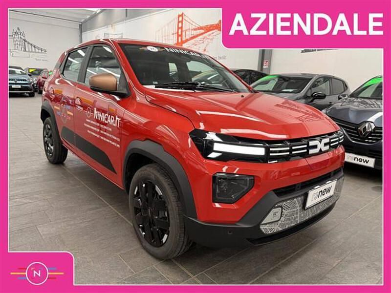 Usata Dacia Spring Extreme 47 kW (65 CV) 2024 Rosso Utilitaria