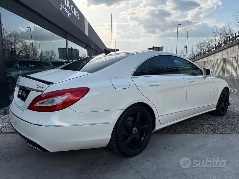 Usata Mercedes CLS250 204 CV (150 kW) 2012 Bianco Berlina