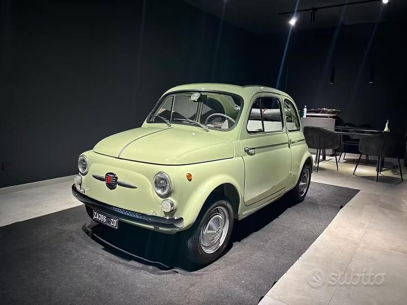 Usata Fiat 500 1960 Verde Utilitaria