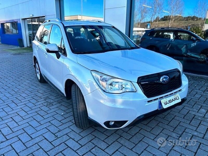 Usata Subaru Forester Trend 147 CV (108 kW) 2014 Bianco SUV