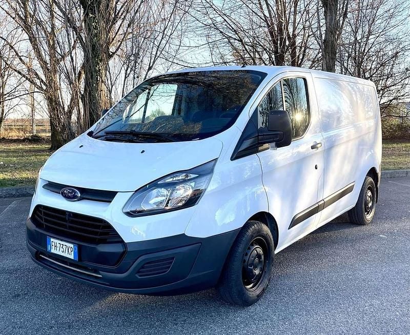 Usata Ford Transit Custom 105 CV (77 kW) 2017 Bianco frozen pastello Furgone