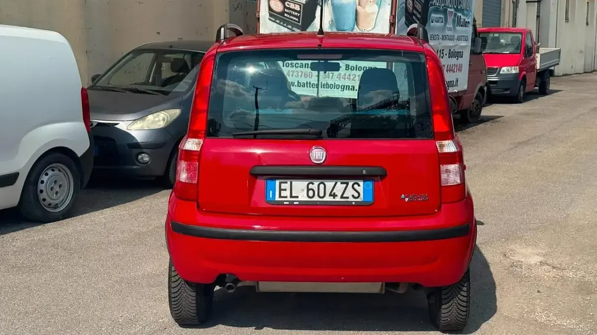Usata Fiat Panda Classica 77 CV (56 kW) 2012 Rosso Utilitaria