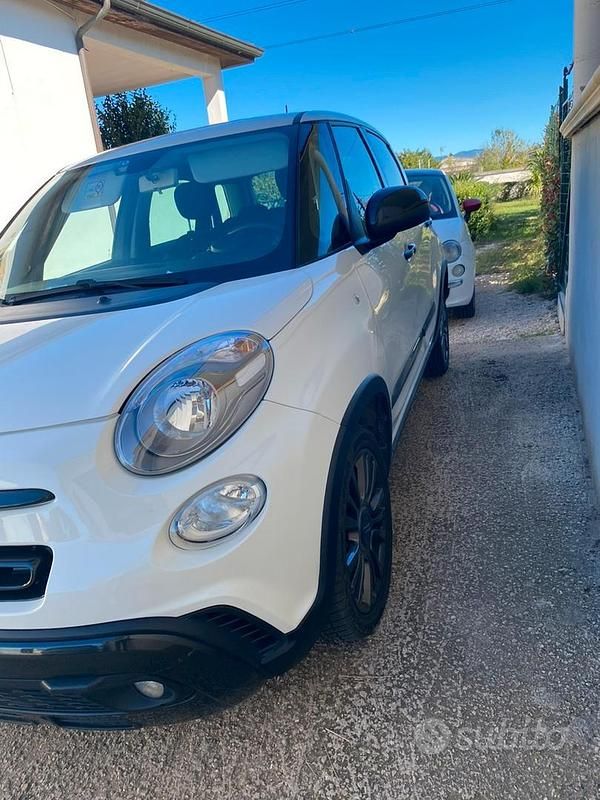 Usata Fiat 500L Cross 95 CV (69 kW) 2019 Bianco Monovolume