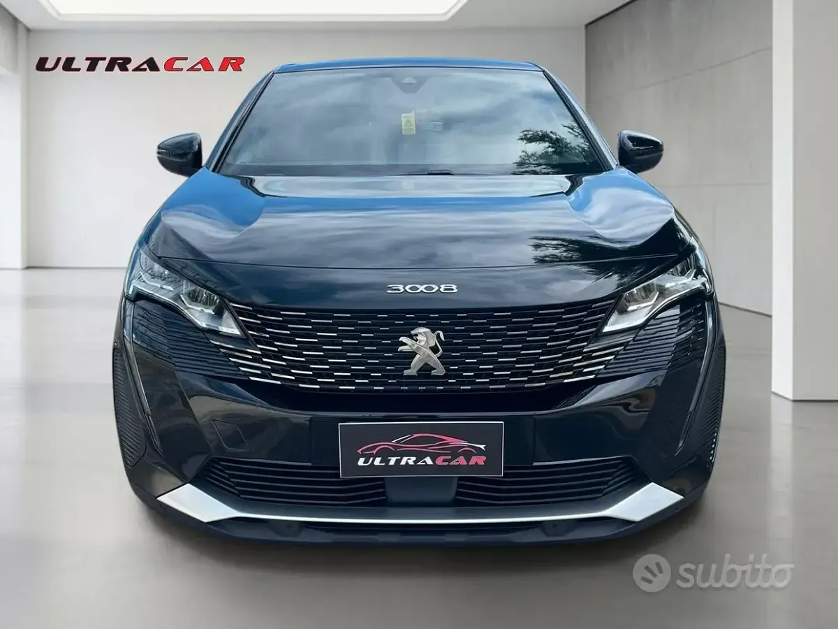 Usata Peugeot 3008 Allure 131 CV (96 kW) 2023 Nero SUV
