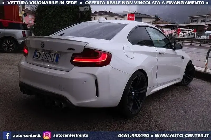 Usata BMW M2 Efficient Dynamics 369 CV (271 kW) 2017 Bianco Coupé