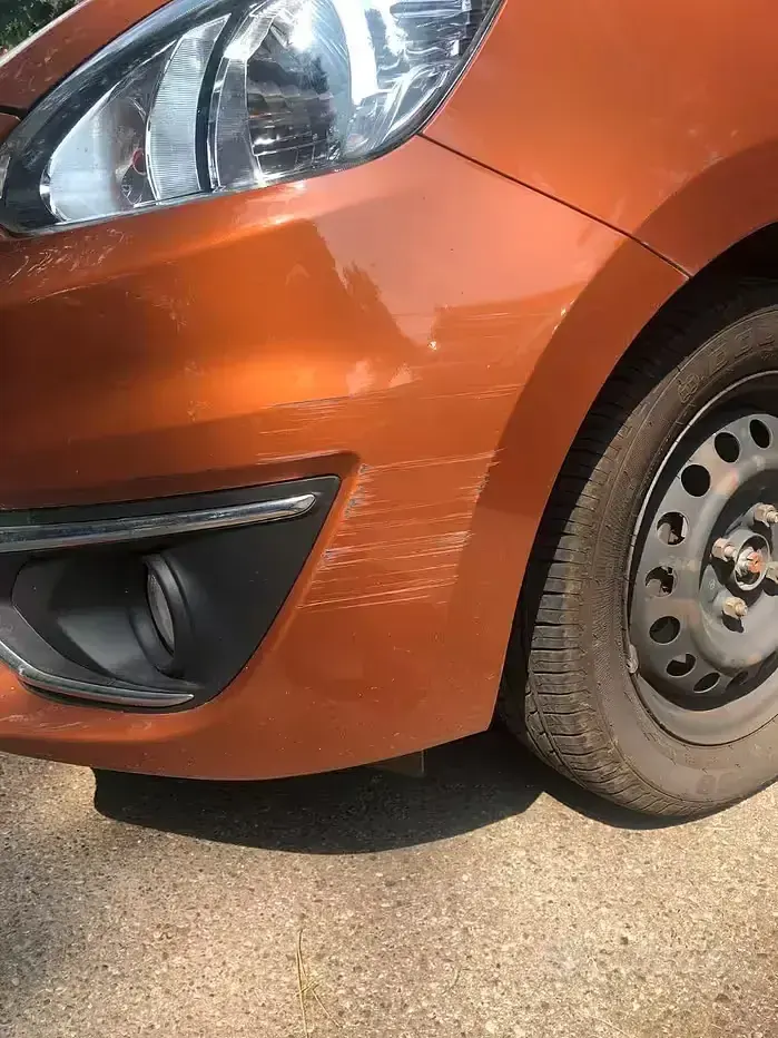 Usata Mitsubishi Space Star 71 CV (52 kW) 2020 Arancione Utilitaria