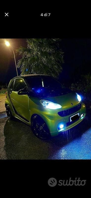 Usata Smart ForTwo Coupé 71 CV (52 kW) 2012 Verde Coupé