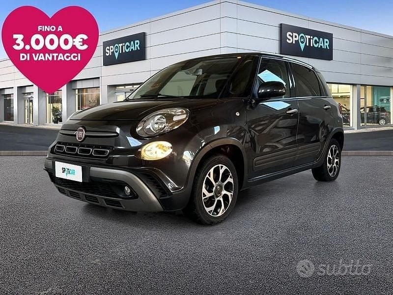 Usata Fiat 500L Cross 95 CV (69 kW) 2021 Grigio Monovolume