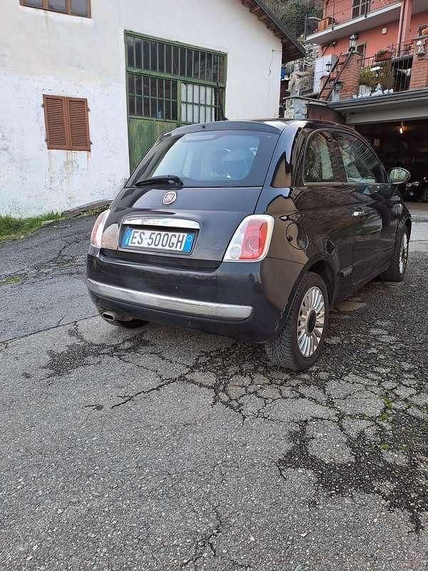 Usata Fiat 500 Lounge 95 CV (69 kW) 2013 Nero Utilitaria