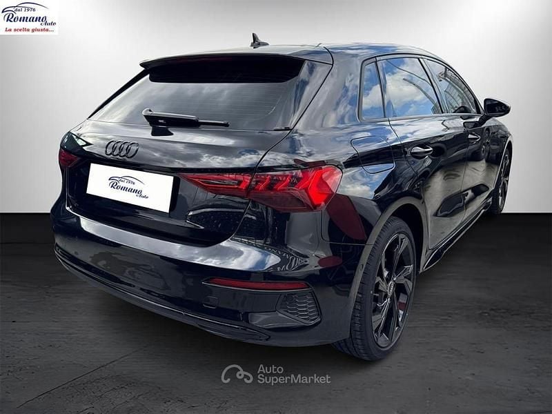 Usata Audi A3 S-Line 151 CV (111 kW) 2022 Nero Berlina