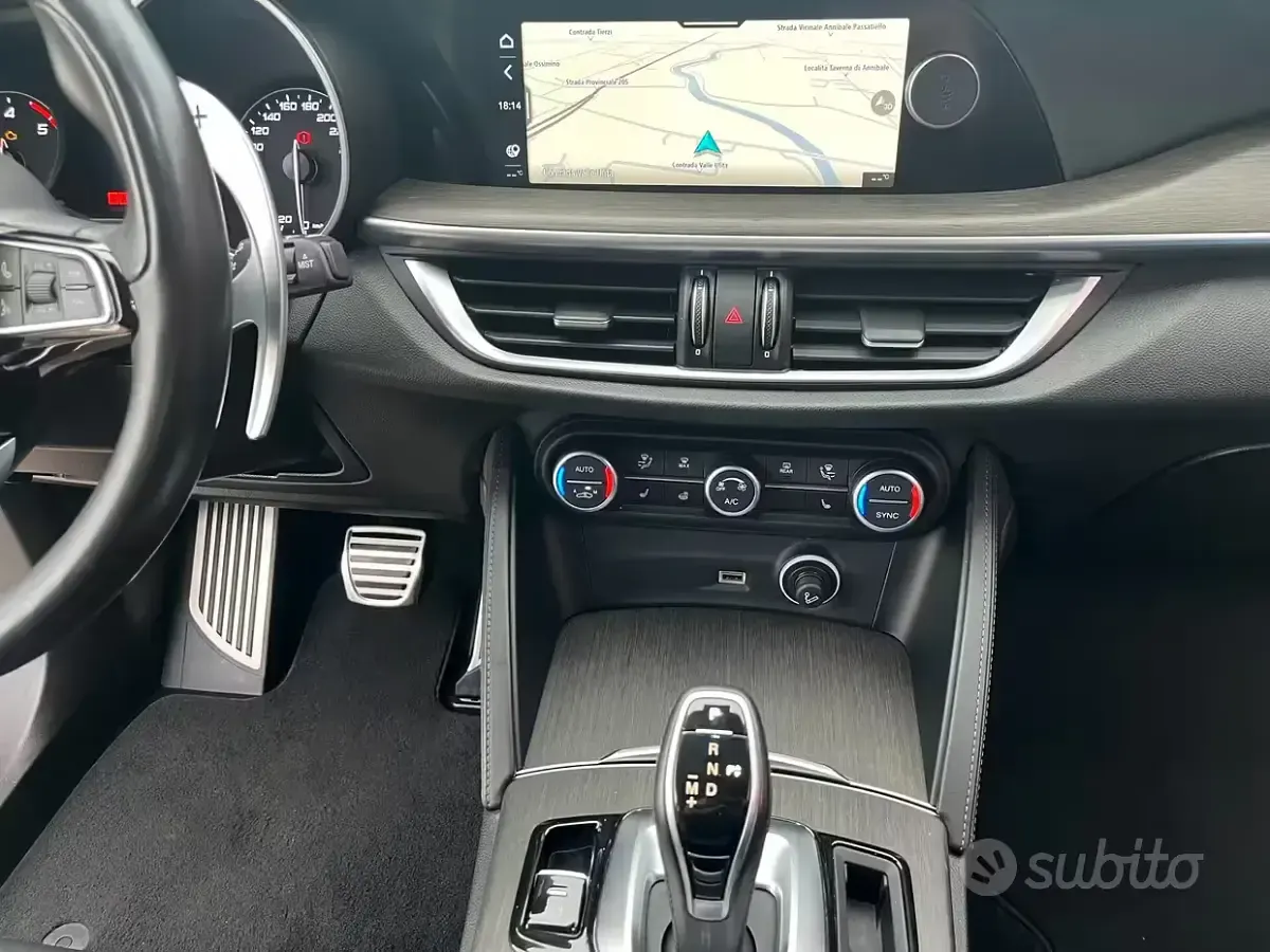 Usata Alfa Romeo Stelvio Ti 210 CV (154 kW) 2021 Bianco SUV